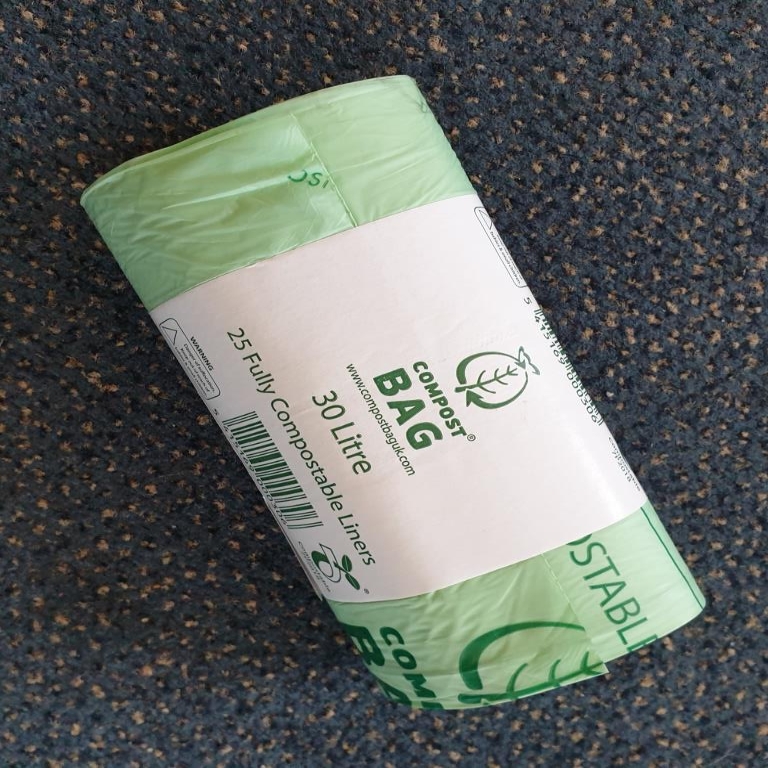 Compostable Caddy Liners 30 Litre 560mm x 700mm Redland Mobility